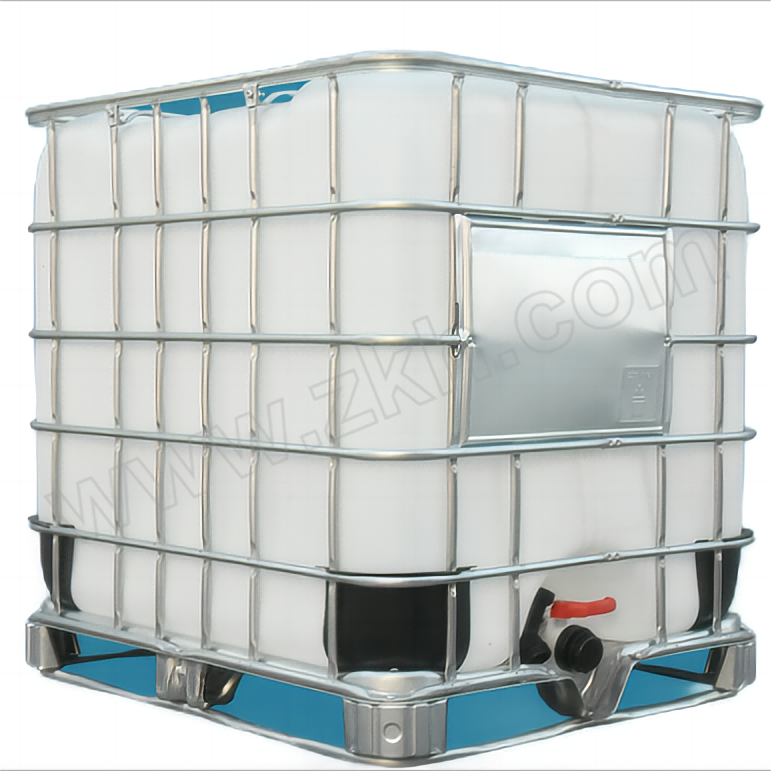 WJZX/五金专选 钢架塑料吨桶 BQ-TD-BS-1000L 1200×1000×1150mm 1个