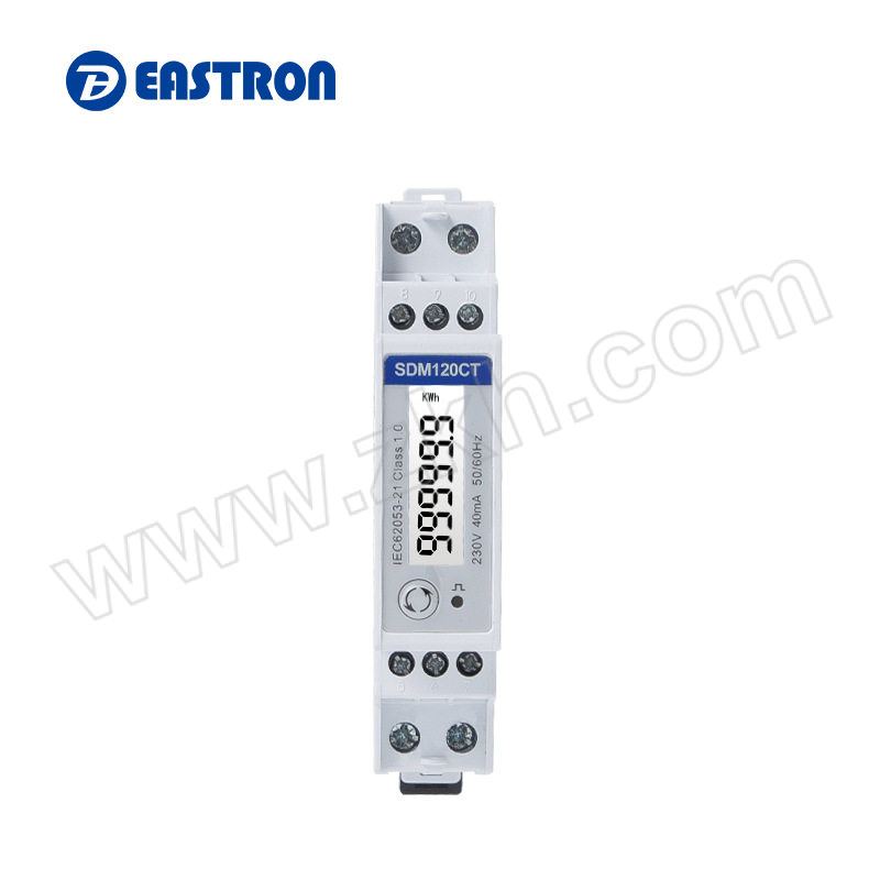 EASTRON/东鸿 单相导轨电能表 SDM120CT-40mA 互感器接入 RS485 Modbus通讯 1个