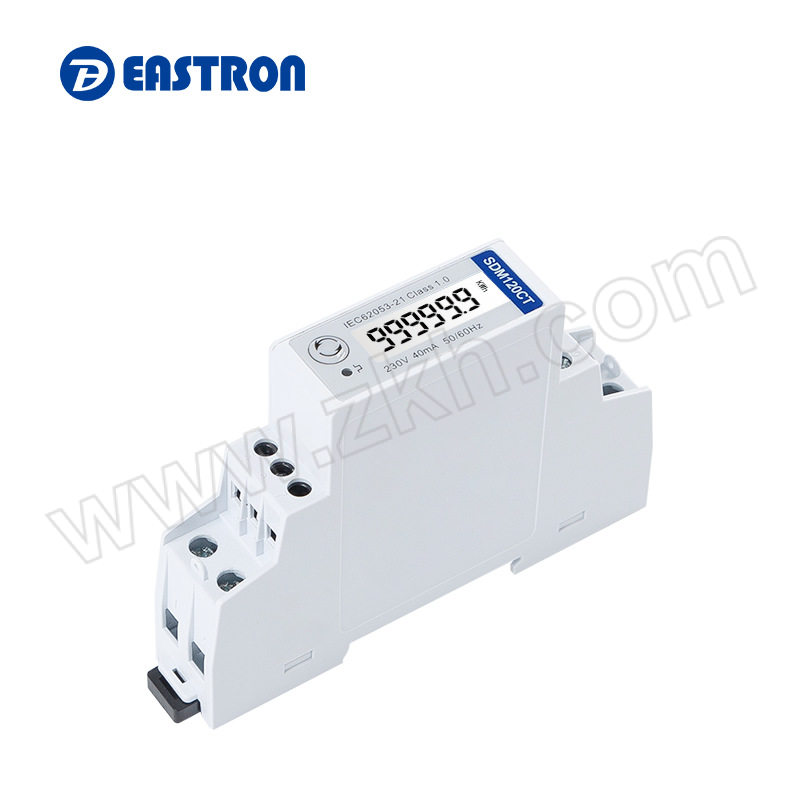 EASTRON/东鸿 单相导轨电能表 SDM120CT-40mA 互感器接入 RS485 Modbus通讯 1个