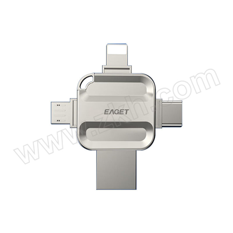 EAGET/忆捷 U盘 I71 256G USB3.0 Type-C 苹果安卓华为手机电脑通用四接口 1个