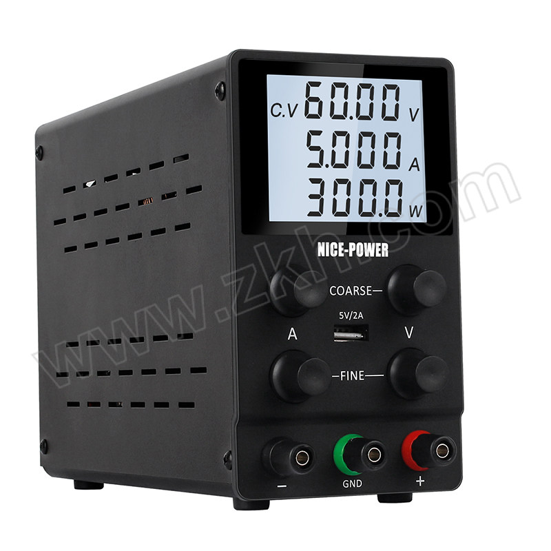KUAIQU 60V5A可调直流电源 SPS605D黑色 60V5A可调 1台