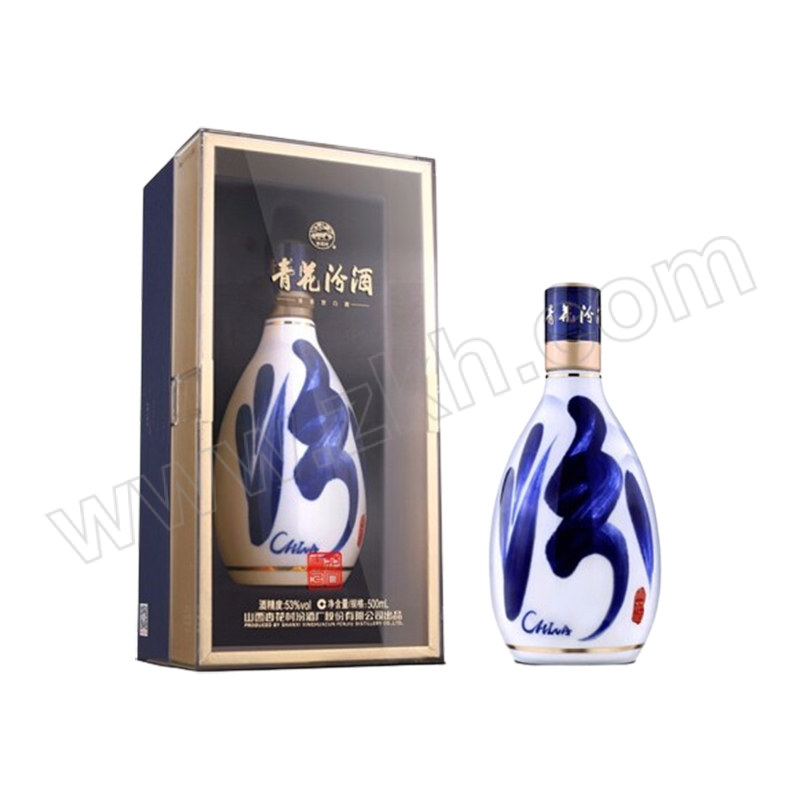 FENJIU/汾酒 青花30复兴版  清香型白酒 53度 500mL×6瓶 1箱