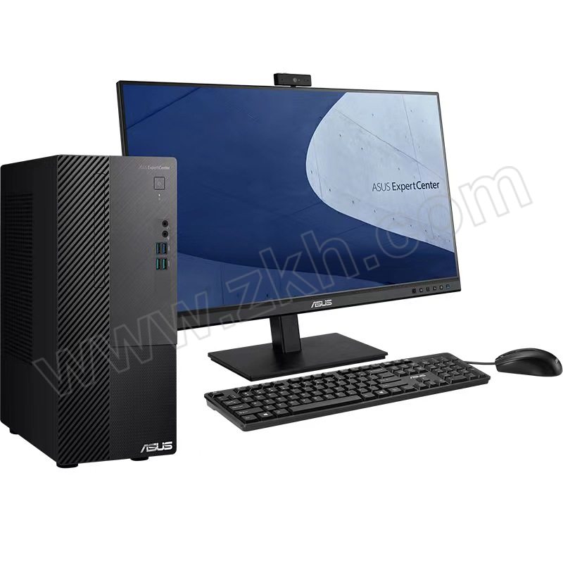 ASUS/华硕 商用办公台式电脑 D500ME i5-13500 16GB 512GB 4G独显 23.8" 15L机箱 超静音 强散热 正版Win11H系统 三年上门保修 支持定制 1套