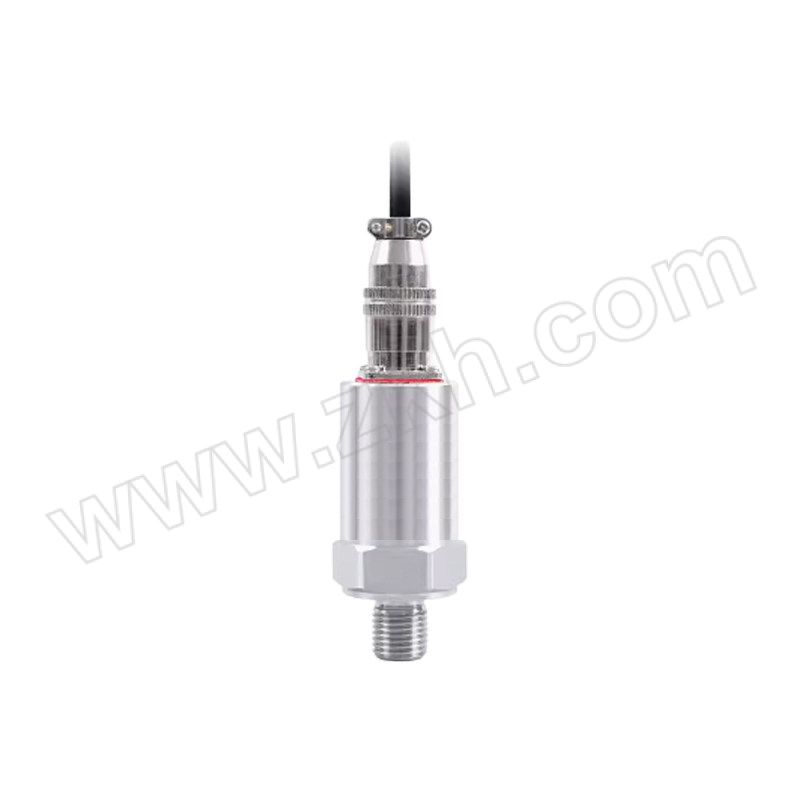 QIZIYI/齐自仪 航插小巧型压力变送器 PBX-21AH(0~4KPa) 小巧结构 G1/4"螺纹安装 航空插头 4~20mA两线制 1个