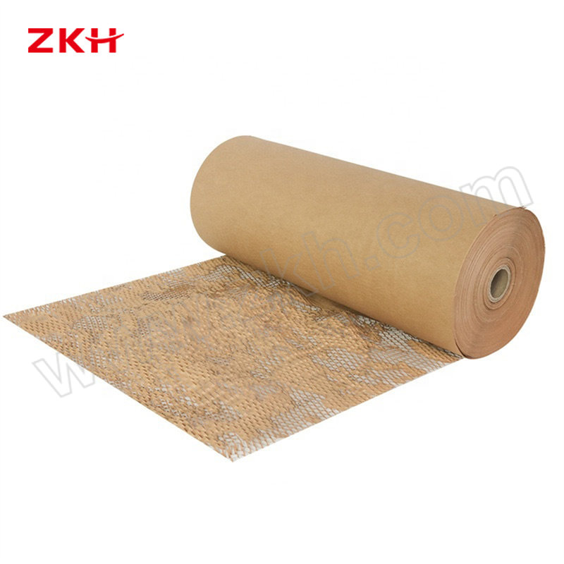 ZKH/震坤行 蜂窝牛皮纸 棕色 80g/m² 30cm×50m 1卷
