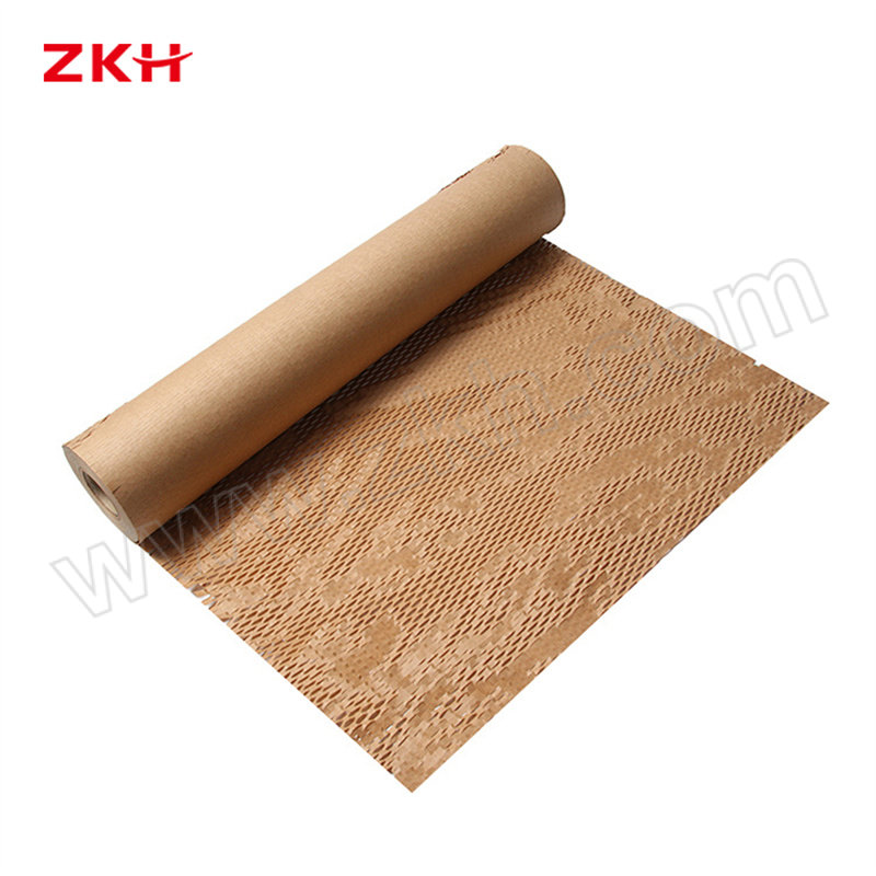 ZKH/震坤行 蜂窝牛皮纸 棕色 80g/m² 30cm×50m 1卷