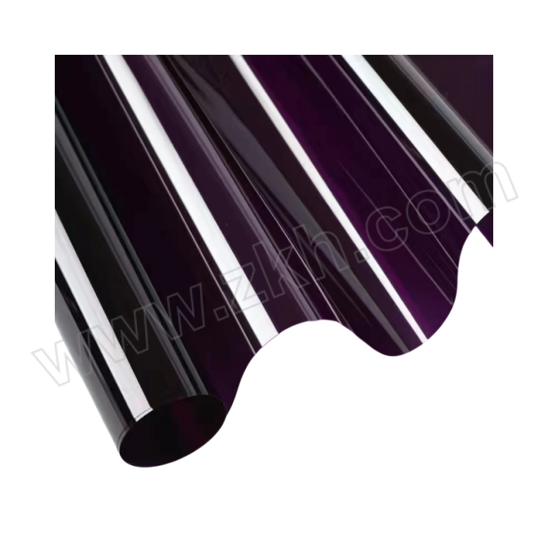 CZY/晨挚悦 透明透光彩色玻璃装饰膜 BLM-FZJMYD-PURPLE-001-可定制 紫色 1×1m 1平方米