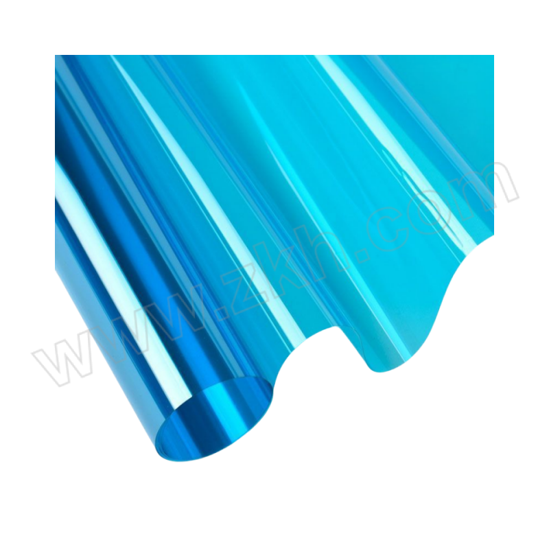CZY/晨挚悦 透明透光彩色玻璃装饰膜 BLM-FZJMYD-BLUE-001-可定制 蓝色 1×1m 1平方米