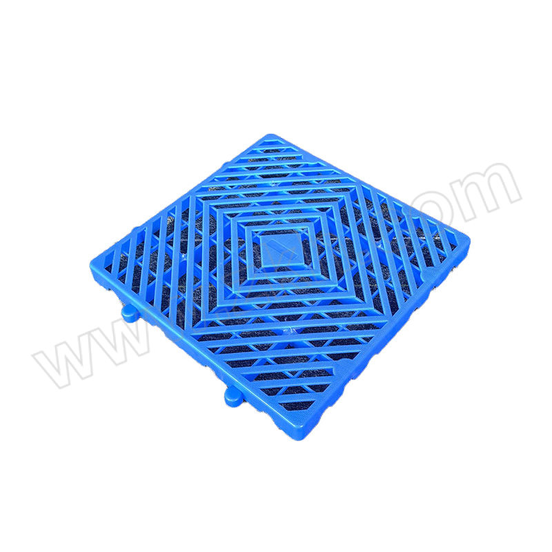 JHS/集华世 网格拼接防潮塑料垫板 JHS-DB-388 尺寸300×300mm 斜纹 厚度25mm 1个