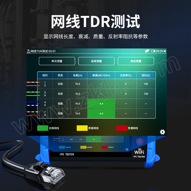 NOYAFA/精明鼠 工程宝监控测试仪 NF-IPC722 1台