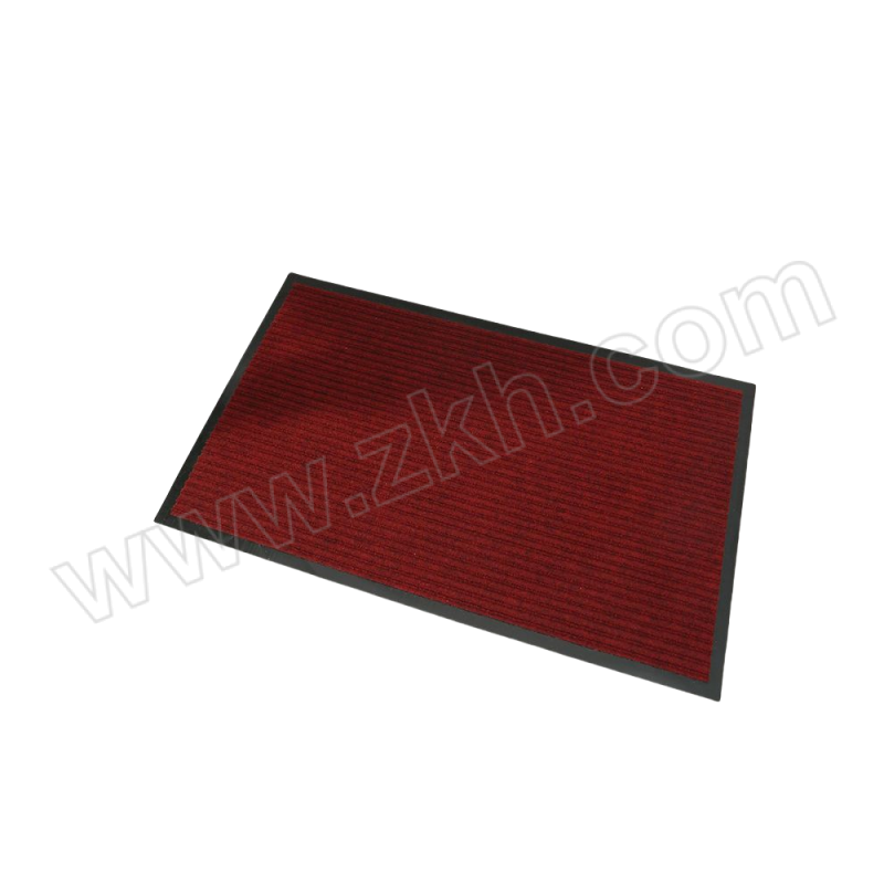 CZY/晨挚悦 进门迎宾双条纹地毯 YBDT-MDTMDD-05 尺寸1200×1800mm 厚度7mm 酒红色 1块