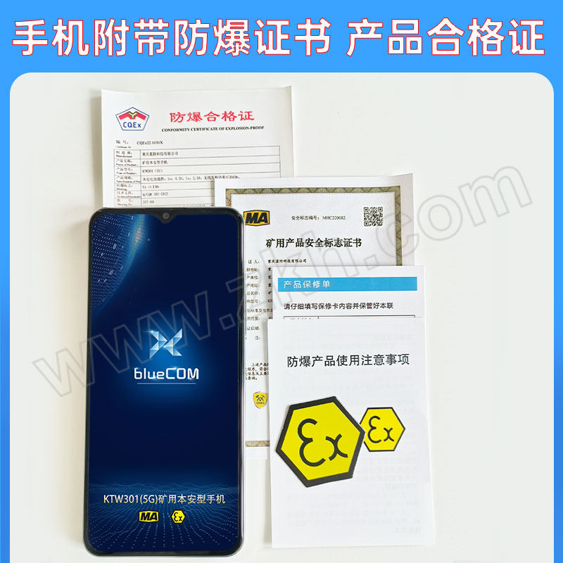 LX/蓝讯 煤矿用工业防爆手机 KTW301 12GB+256GB (5G) 1台