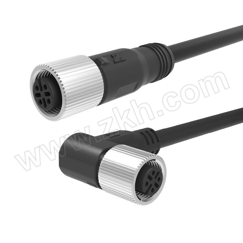 ZHAOLONG/兆龙 M12传感器电缆组件 ZL7403ACN 0.5m 1根
