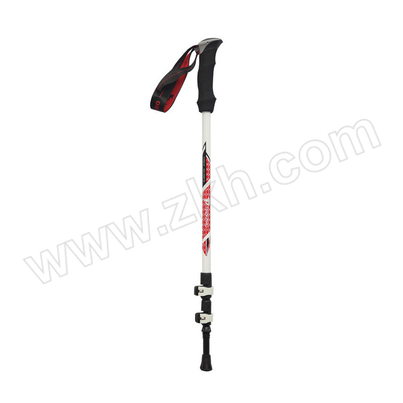 TRIPOLAR/三极户外 外锁登山碳素轻便伸缩登山杖 TP3908 135cm 白色 1根