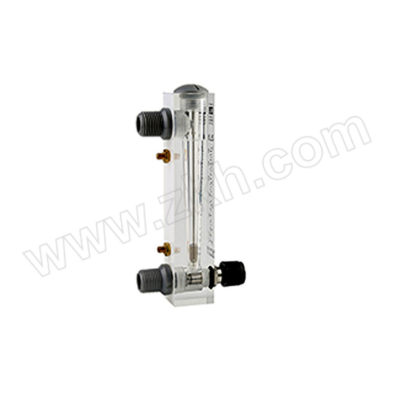 QIZIYI/齐自仪 LZM系列面板式流量计(有调节阀) LZM-15T(气1-10Nm³/h) 有调节阀 外螺纹ZG1/2" 内螺纹ZG1/4" 1个