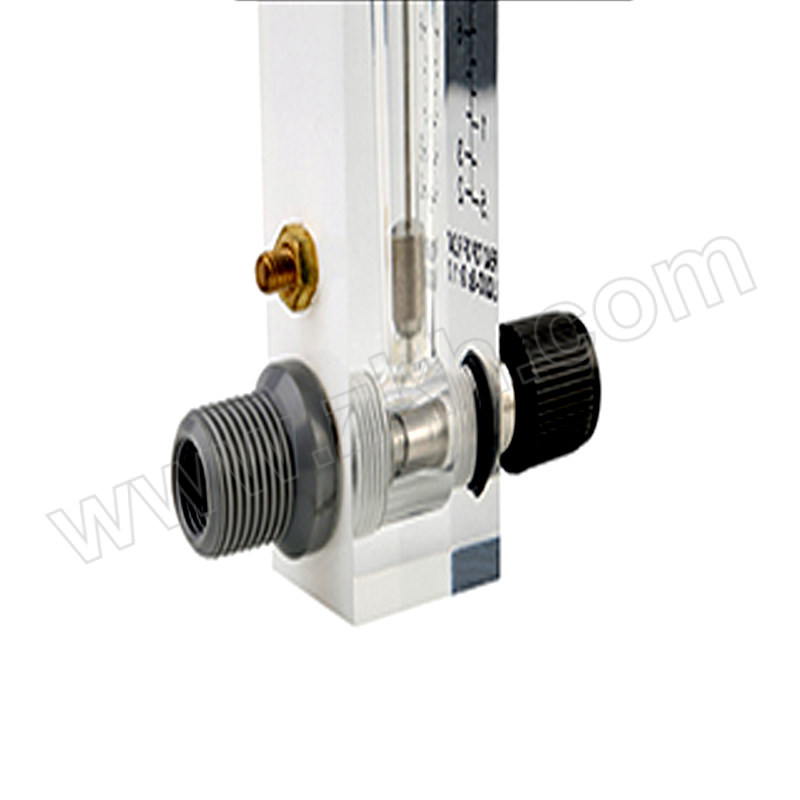 QIZIYI/齐自仪 LZM系列面板式流量计(有调节阀) LZM-15T(气1-10Nm³/h) 有调节阀 外螺纹ZG1/2" 内螺纹ZG1/4" 1个