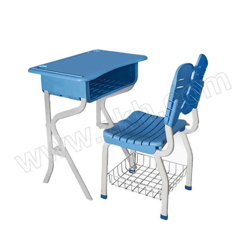 DAODING/稻丁 中小学生课桌椅 DD-KZY-111 桌子尺寸650×450×760mm 椅子尺寸450×500×780mm 蓝色 1套