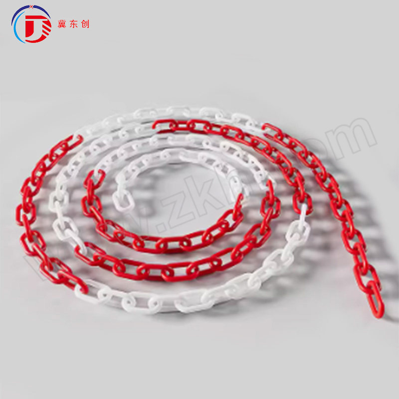 DONGCHUANG/冀东创 警示链条 JDC-LT-3 红白色 6mm×25m 1条