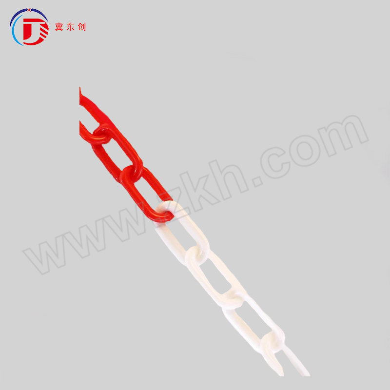 DONGCHUANG/冀东创 警示链条 JDC-LT-3 红白色 6mm×25m 1条