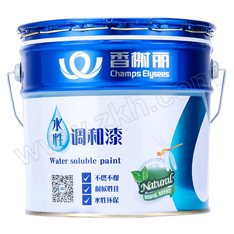 XXL/香榭丽 水性醇酸调和漆 R03大红 11kg 1桶