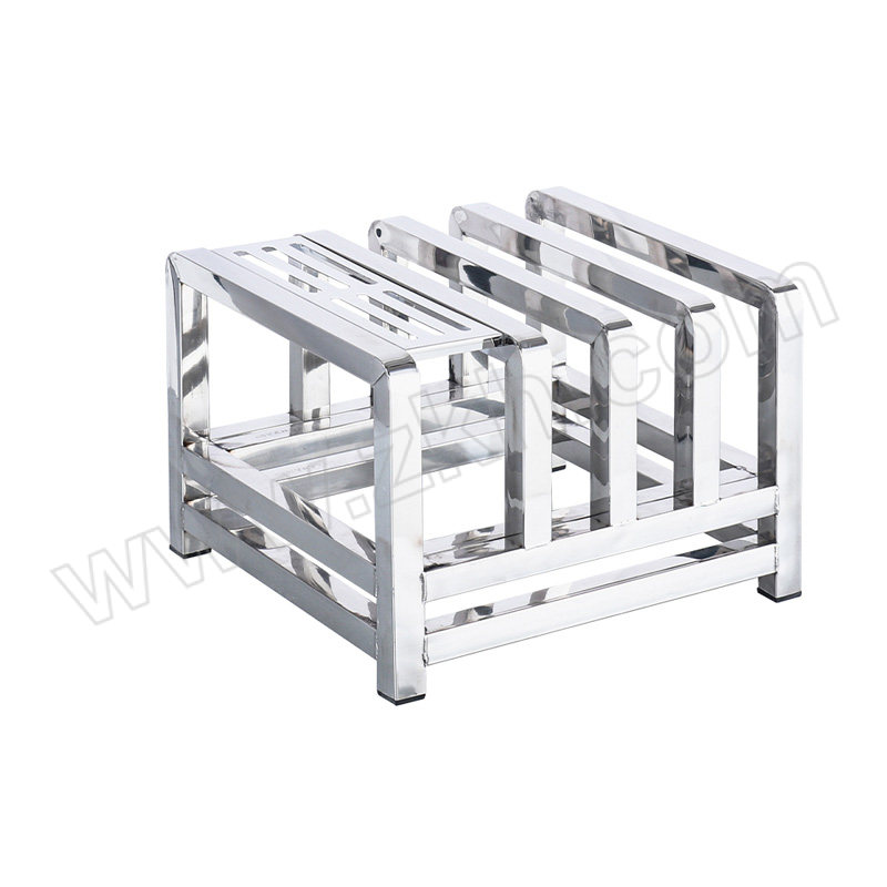 JHS/集华世 商用一体不锈钢刀架砧板架 JHS-ZBJ-226 尺寸360×350×270mm 304材质 四格带刀架 1个