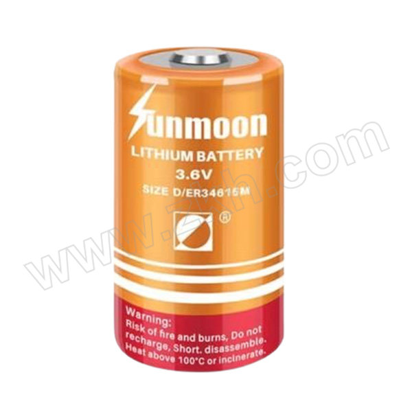 SUNMOON/日月 电池 ER34615M 3.6V 功率型 1个