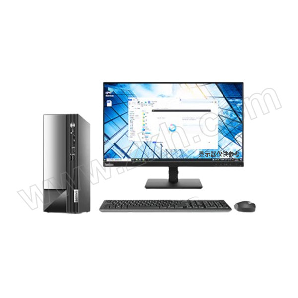 LENOVO/联想 台式电脑整机 M4000Q-定制 i5-14400 (32GB 1TB SSD) Win11H 集显 无驱 三年保修 无线网卡 27" 联想来酷显示器 1套