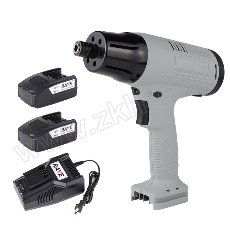 RAYE 电动油压脉冲定扭螺丝刀 RLO-65PH 两电一充 (18V 3.0Ah) 1套