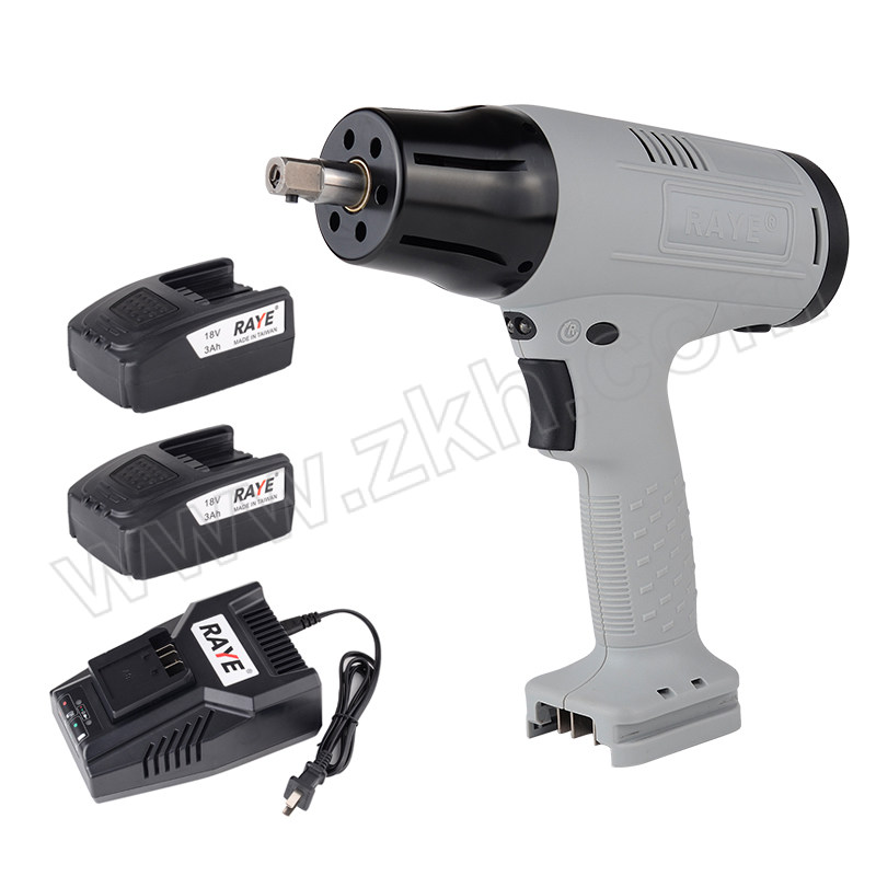 RAYE 电动油压脉冲定扭扳手 RLO-50PD 两电一充 (18V 3.0Ah) 1套