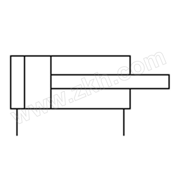 SMC CPA2 系列 (带定位器气缸) CPA2D80-300 1个