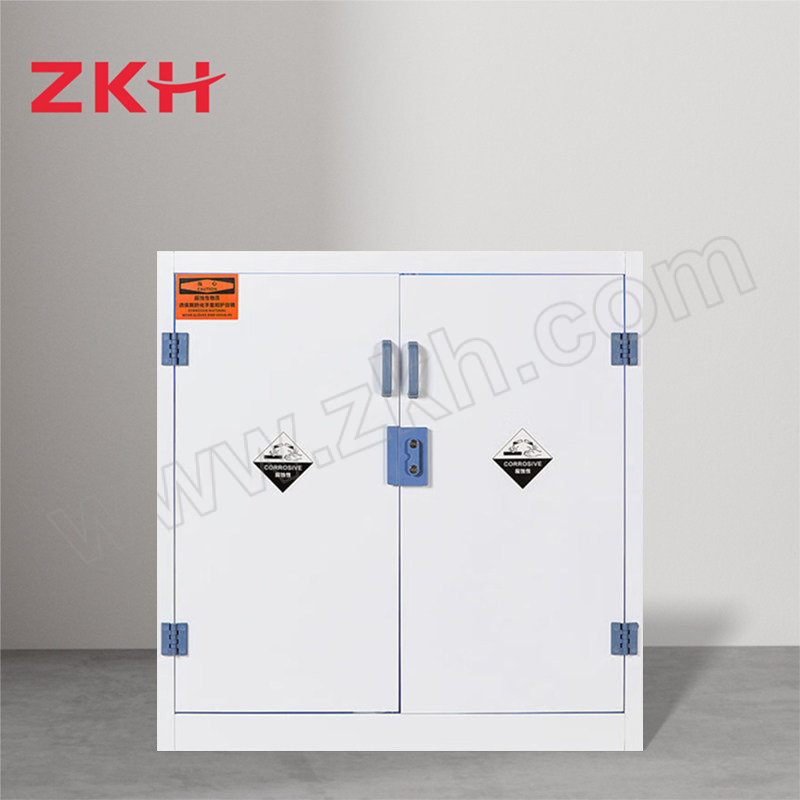 ZKH/震坤行 PP药品酸碱柜 F-30 1090×460×1120mm 30加仑 1台