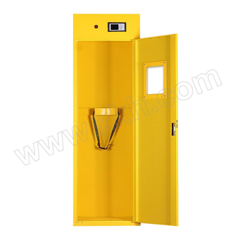 ZKH/震坤行 单瓶气瓶柜不含报警装置 黄色 500×450×1900mm 1台