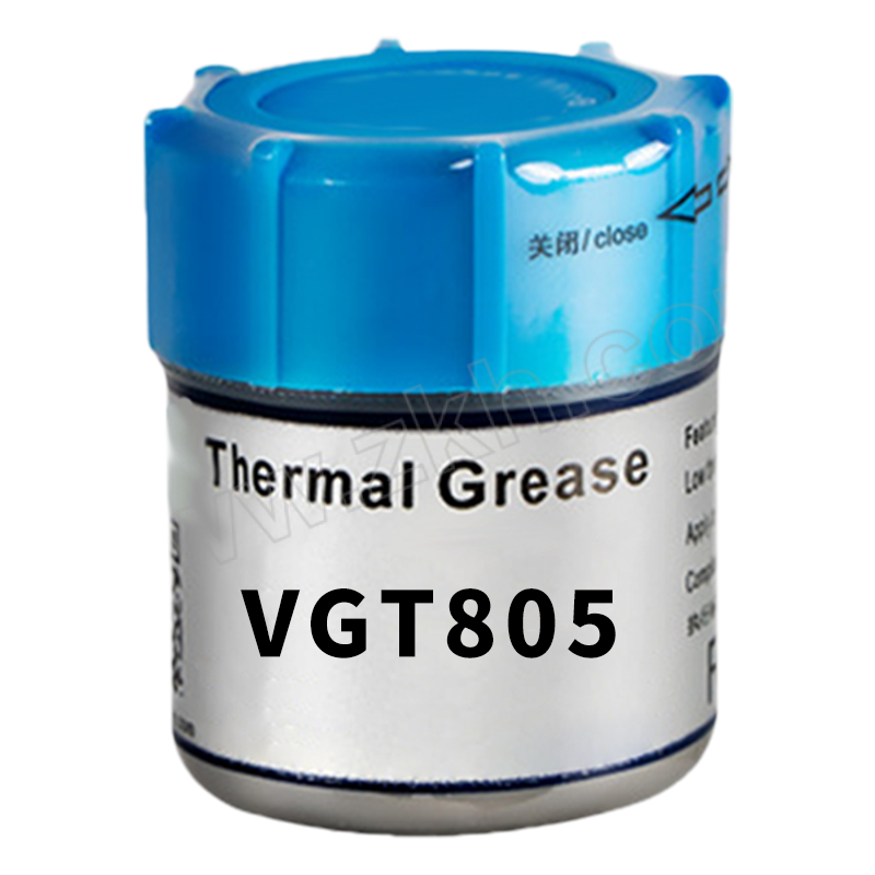 VIKAGU/威卡固 导热硅脂CPU散热硅脂导热膏 灰色20g 1罐 VGT805 1罐