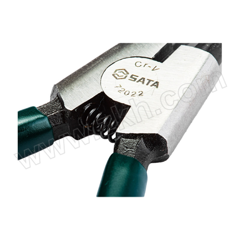 SATA/世达 德式轴用曲口卡簧钳 SATA-72022 7" 1把