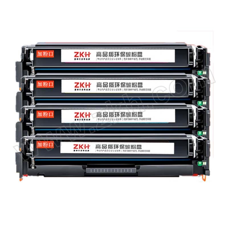 ZKH/震坤行 高品质硒鼓碳粉盒 ZKH-HP201A/CF400 四色套装 适用HP Color LaserJet Pro M252dw/M252n,LaserJet Pro MFP M277dw/M277n 1套
