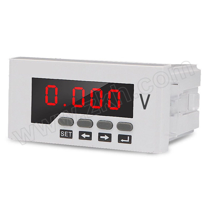 SLD/索隆达 数显单相电压表 SLD-AV51 面框48×96mm/开孔45×92mm电压表 (380V AC/DC80-265V) 1只