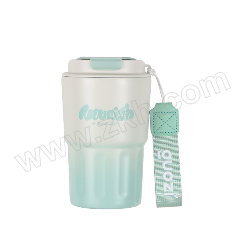 GUOZI/果兹 美刻咖啡杯 GZ-B55 400mL 樱花粉/艾绿色随机可备注 1个