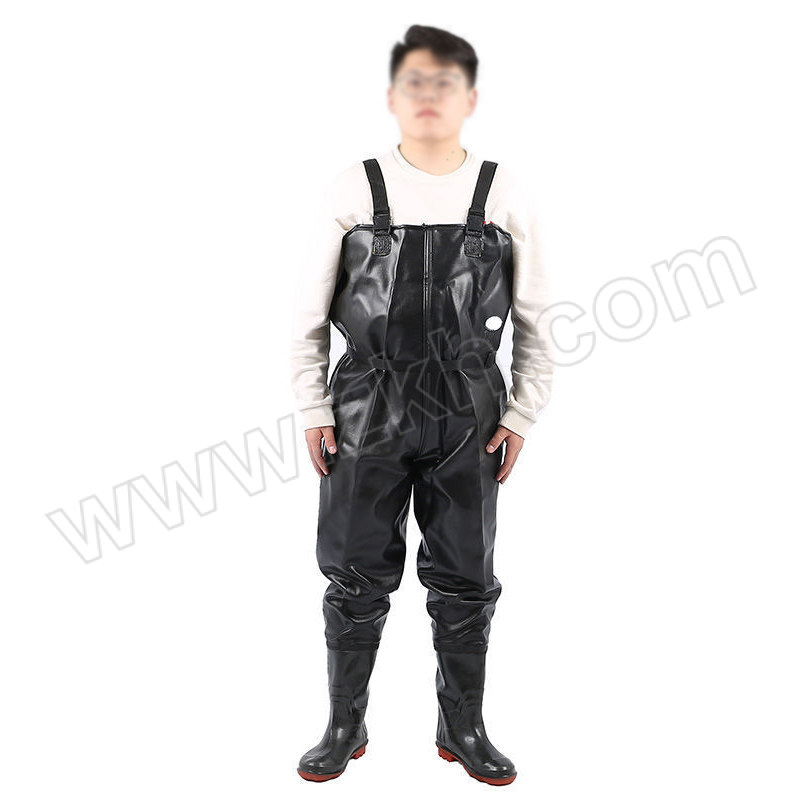 FEINAISHENG/沸耐笙 连体半身防水裤下水裤 STFH-0130 44 100丝防牛皮纹 1件