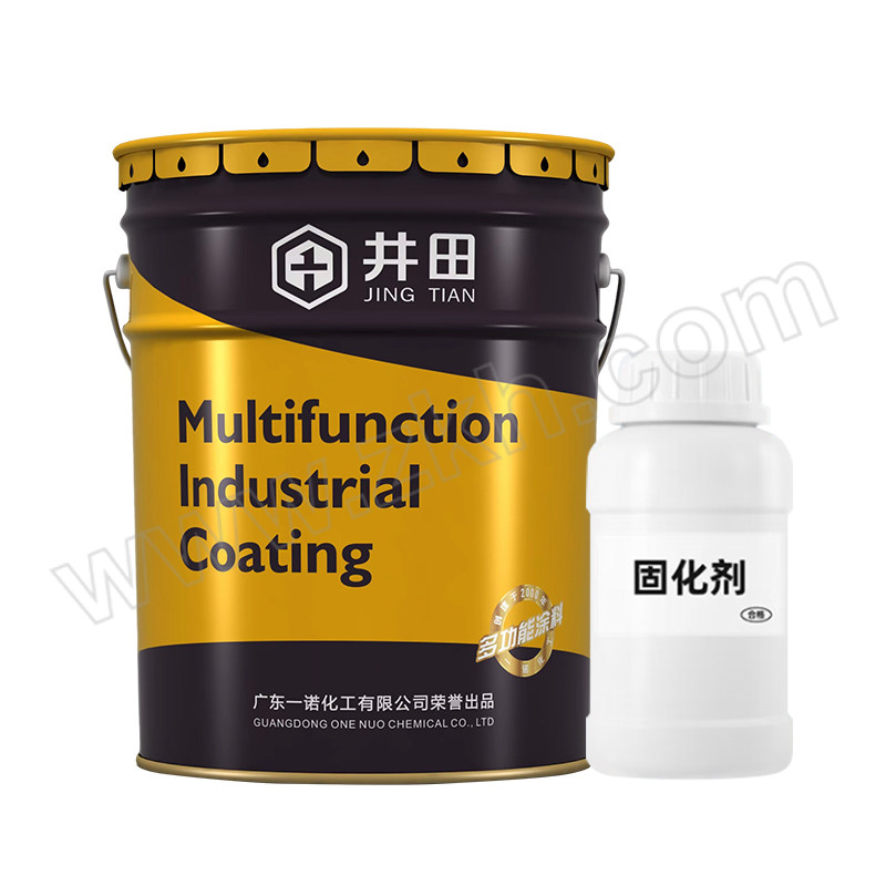 JINGTIAN/井田 丙烯酸聚氨酯面漆 RAL7047电视灰4 2.6kg主剂+0.4kg固化剂 1组