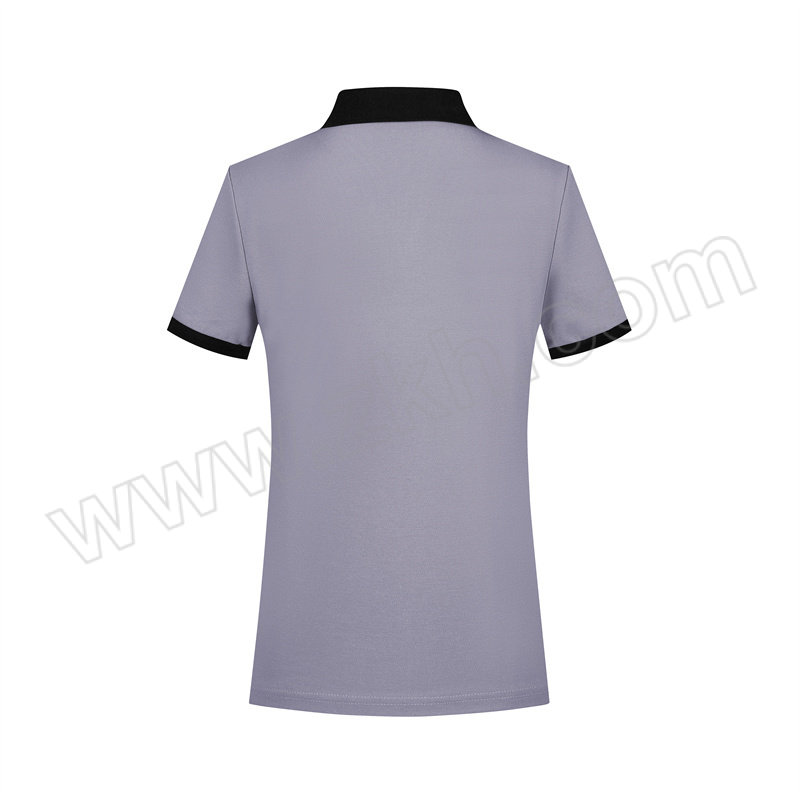 QIANYIYANG/千以扬 V领T恤夏季保洁服 MY-VLTX 灰色 L 1件