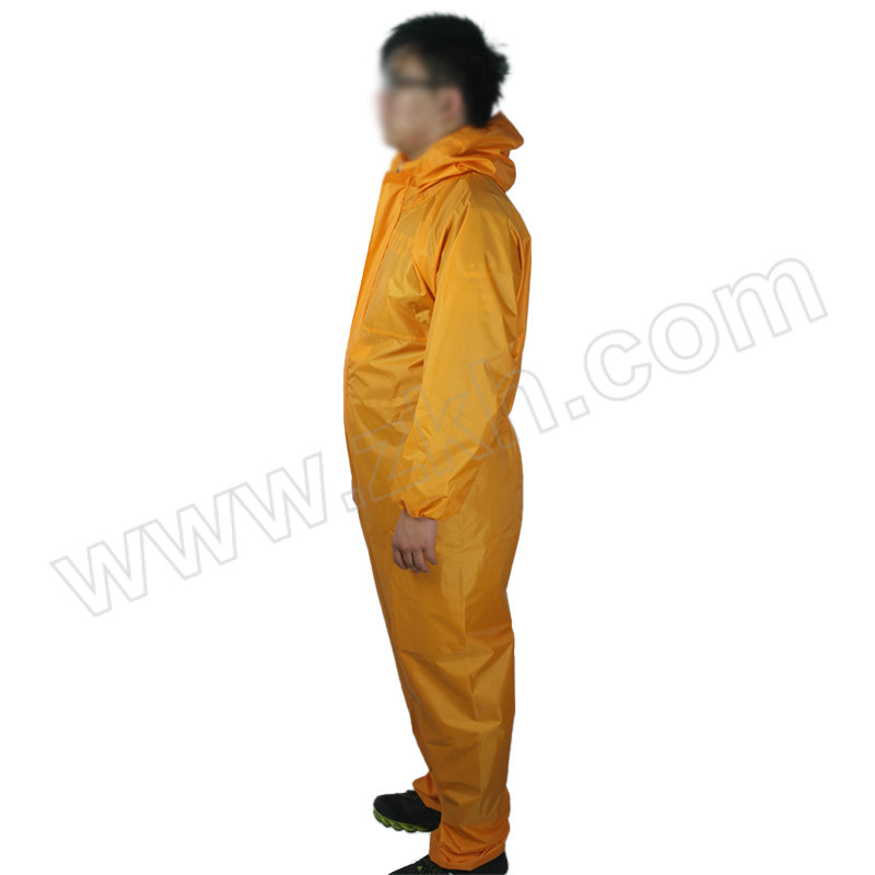 FEINAISHENG/沸耐笙 防水防油连体雨衣 STFH-0237 3XL 黄色 1件