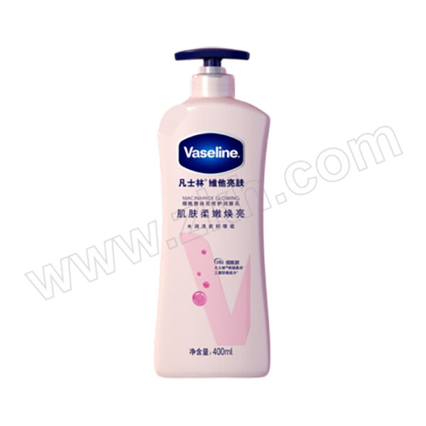 VASELINE/凡士林 烟酰胺亮肤润肤乳  6902088420470 400ml 1瓶