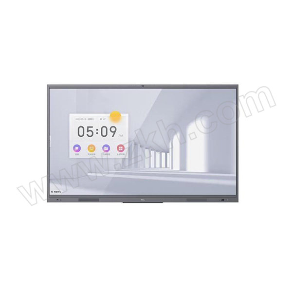 TCL 会议平板一体机 IFP86V50 86" 商务版双系统+TTP-08传屏器+4K摄像头+8m麦克风 含壁挂支架 含安装 1套
