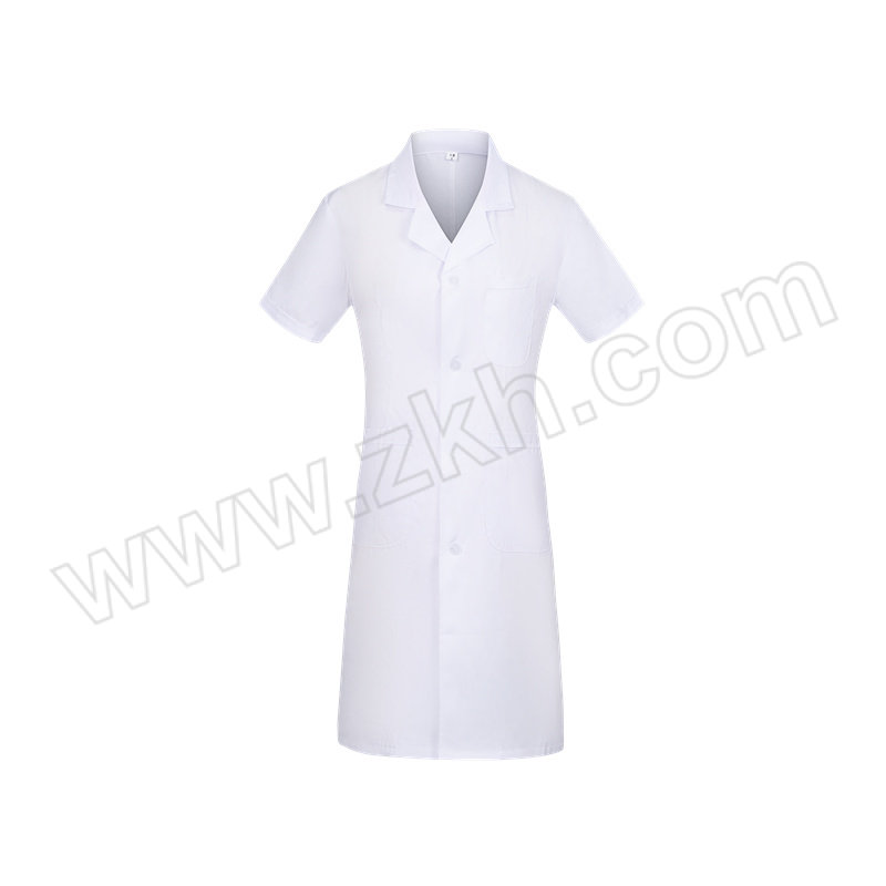 QIANYIYANG/千以扬 西领医护大褂短袖工作服 TL-8008 白色 2XL 1件