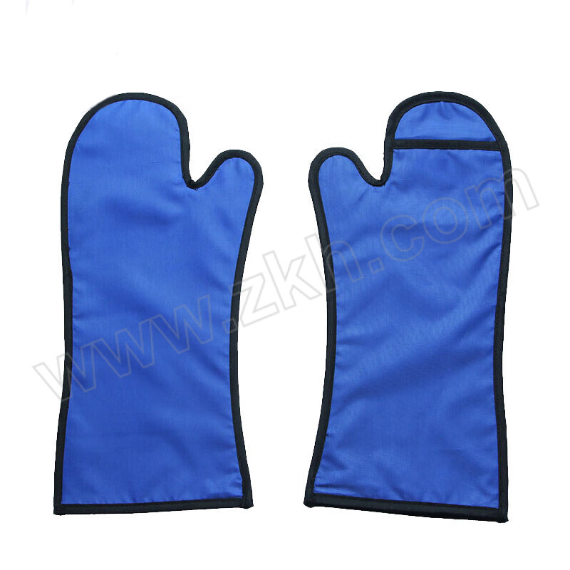 ALINIU/阿力牛 铅衣防护服手套 AST123-1 均码 蓝色 0.5当量 1双