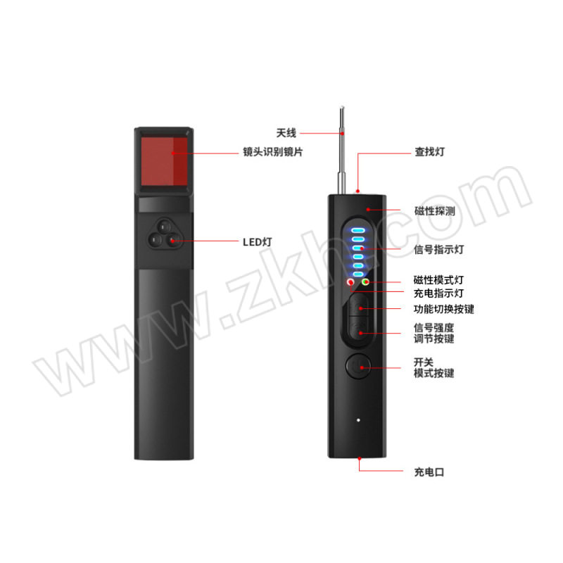 CNMF/谋福 X13摄像头探测器多功能无线信号探测仪 Sasha-17 1个