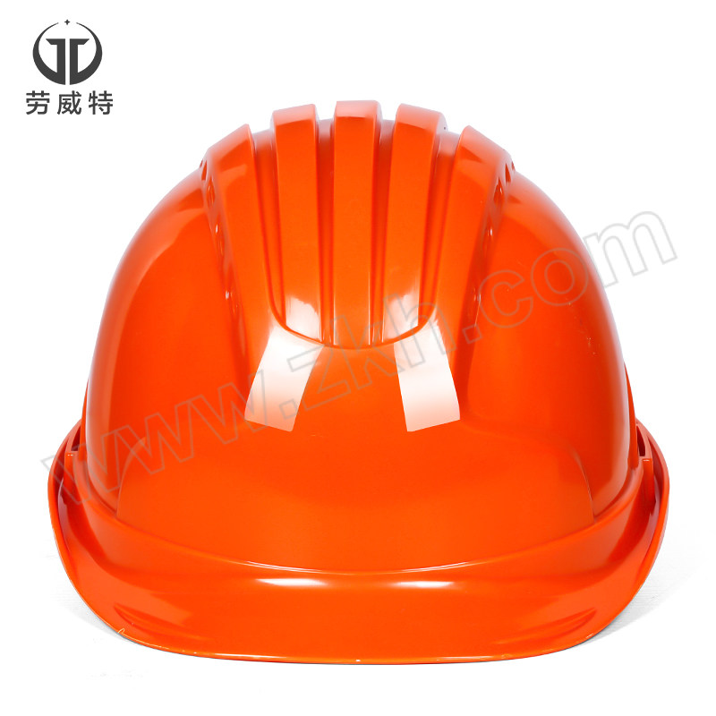 LAOWEITE/劳威特 L002豪华透气型ABS安全帽 L0020005 橙色 旋钮式帽衬 针织布吸汗带 Y型帽带 1顶