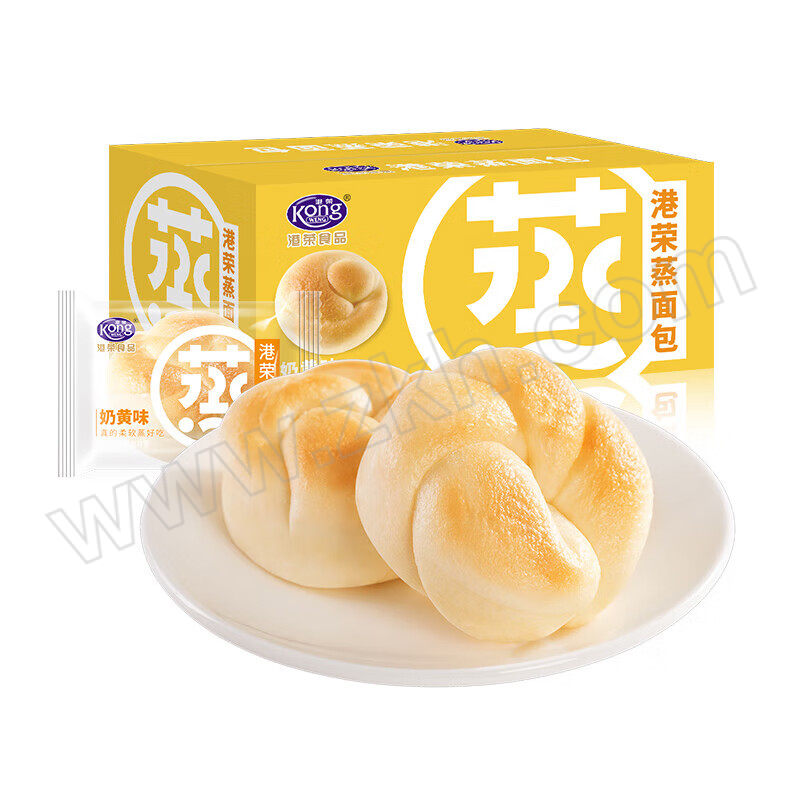 KONG WENG/港荣 蒸面包奶黄味 6921440370260 1箱