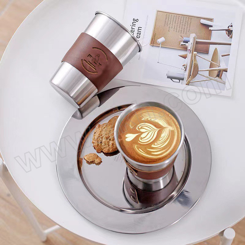 FTLY/飞图乐 本色不锈钢露营杯四件套 LYB0200 4杯装 单杯350ml 1套