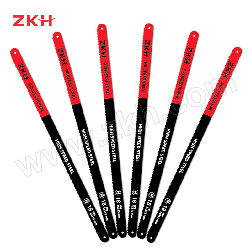 ZKH/震坤行 高速钢锯条 ZKH-HSB18 18T×12"（300mm) 塑盒包装 1根